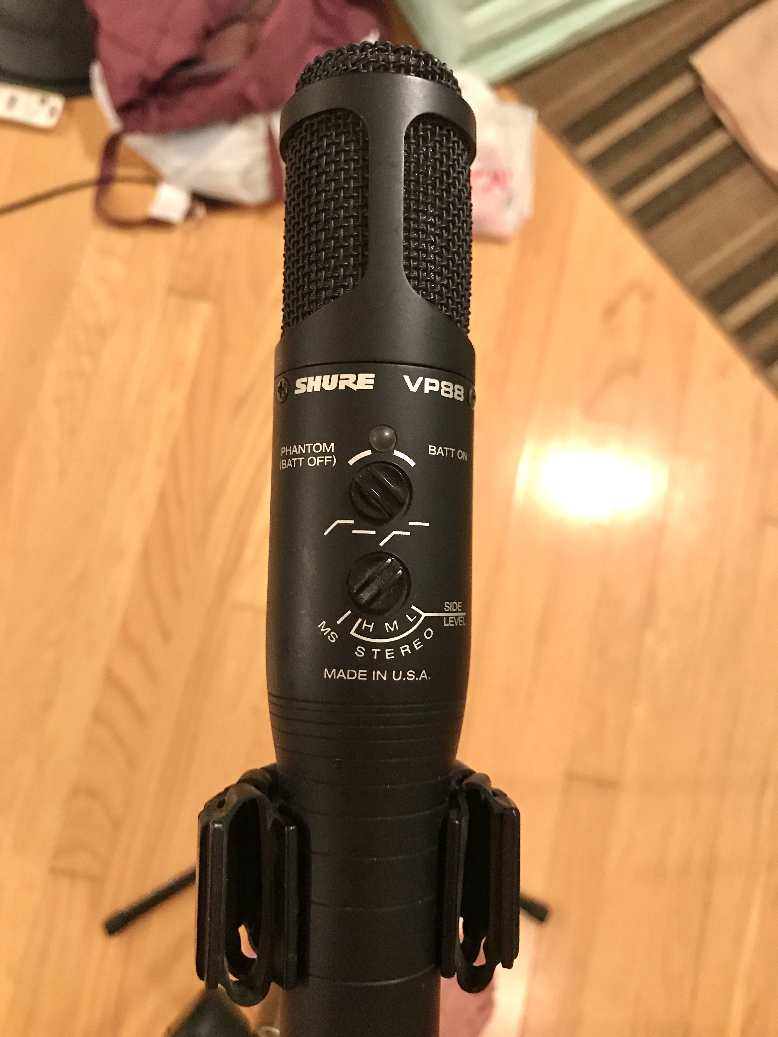 Tape Op | Shure VP88 stereo mic with A88SM shockmount - Message Board